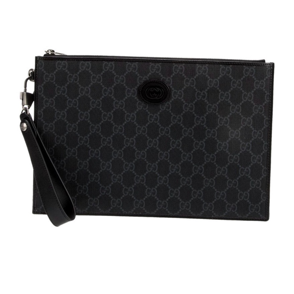 Gucci GG Supreme Interlocking G Pouch
